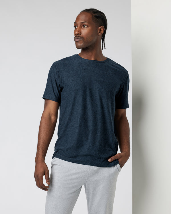 Strato Tech Tee | Navy Heather