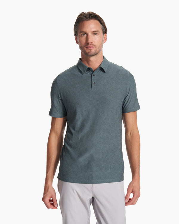 Strato Tech Polo | Lake Heather