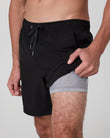 Kore Short Lined 7" | Black Tonal
